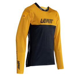Велоджерси Leatt MTB Gravity 4.0 Jersey, Gold, 2024, 5024120201, Вариант УТ-00365622: Размер: L, Цвет: Gold, изображение  - НаВелосипеде.рф