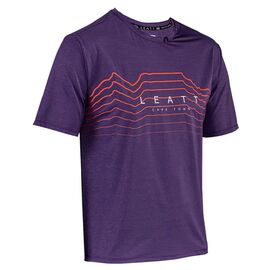 Велоджерси Leatt MTB Trail 1.0 X-Flow Jersey, Velvet, 2024, 5024130492, Вариант УТ-00365632: Размер: L, Цвет: Velvet, изображение  - НаВелосипеде.рф