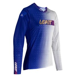 Велоджерси подростковая Leatt MTB Gravity 4.0 Junior Jersey, UltraBlue, 2024, 5024140131, Вариант УТ-00365643: Размер: L, Цвет: UltraBlue, изображение  - НаВелосипеде.рф