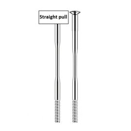 Спица велосипедная Pillar PSR TB 2018, Straight pul, баттированная, 2.2-1.8-2.0мм, круглая, 14G, Black CB, SSDPLD0201800, Вариант УТ-00365919: Размер: 240 мм, Цвет: Black oxide, изображение  - НаВелосипеде.рф