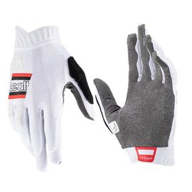 Велоперчатки подростковые Leatt MTB 1.0 GripR Junior Glove, White, 2024, 6024150531, Вариант УТ-00365934: Размер: M, Цвет: White, изображение  - НаВелосипеде.рф
