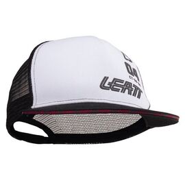 Бейсболка Leatt Trucker Cap, Black/White, 2024, 5024400130, изображение  - НаВелосипеде.рф