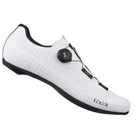 Велотуфли Fizik TEMPO OVERCURVE R4, белый/черный, TPR4OXR1K, Вариант УТ-00366434: Размер: 38, Цвет: Белый/черный, изображение  - НаВелосипеде.рф