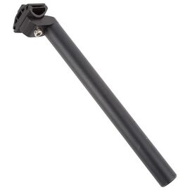 Штырь подседельный HORST 27,2х350мм, алюминий, черный матовый, Messer, 00-180296, изображение  - НаВелосипеде.рф