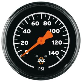 Манометр SKS, для велонасоса AIRWORX PLUS PLUS 10.1, шкала только PSI, черный, 11623, изображение  - НаВелосипеде.рф