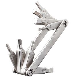 Набор инструментов "ножик" Titan Racing Tinker Multi Tool, 8in1, Silver, 1825001000008, изображение  - НаВелосипеде.рф