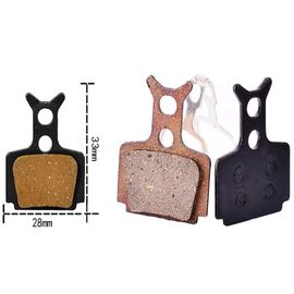 Колодки тормозные ColtBikes Formula R1\The One\RX\RR1 Resin, CB-B-P330M, изображение  - НаВелосипеде.рф