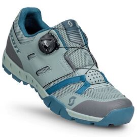Велообувь SCOTT Sport Crus-r Boa, женский, dark green/light green, 2023, ES288842-7274, Вариант УТ-00367646: Размер: 36, Цвет: dark green/light gree, изображение  - НаВелосипеде.рф