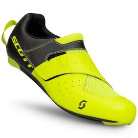Велообувь SCOTT Road Tri Sprint, yellow/black, 2024, ES288800-1017, Вариант УТ-00367718: Размер: 40, Цвет: yellow/black, изображение  - НаВелосипеде.рф