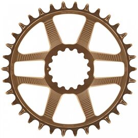 Звезда E Thirteen Helix R Guidering Direct Mount 34T Flip Flop 11/12s Bronze, CR4HRA-119, изображение  - НаВелосипеде.рф