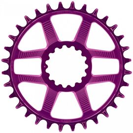 Звезда E Thirteen Helix R Guidering Direct Mount 32T Flip Flop 11/12s Eggplant, CR4HRA-110, изображение  - НаВелосипеде.рф