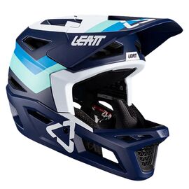 Велошлем Leatt MTB Gravity 4.0 Helmet, Blue, 2024, 1024120142, изображение  - НаВелосипеде.рф