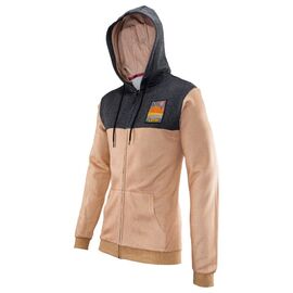 Толстовка Leatt Premium Zip Hoodie, Desert, 2024, 5024400464, Вариант УТ-00367892: Размер: L, Цвет: Desert, изображение  - НаВелосипеде.рф