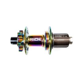 Втулка задняя RIDE Boost 28h 12x148 Anti Bite Oil Slick, BX211ROIL28, изображение  - НаВелосипеде.рф