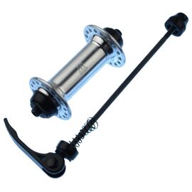Втулка велосипедная JOY TECH FH731DSE, передняя, 32Н, с эксцентриком, серебристая, VZ207007, изображение  - НаВелосипеде.рф