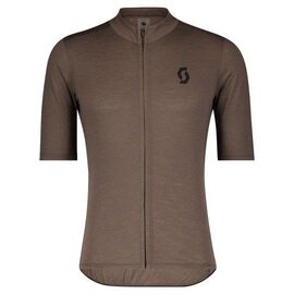 Джерси Gravel Merino короткий рукав, shadow brown/black, ES404091-7547, Вариант УТ-00367899: L, изображение  - НаВелосипеде.рф