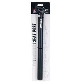Штырь подседельный 4BIKE SP-218, алюминий, D:30.9, L:400 мм, чёрный, ARV000409, изображение  - НаВелосипеде.рф
