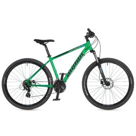 Велосипед горный Author Impulse, 27.5", 2024, 21-2400000028, Вариант УТ-00368049: Рама: 17", Рост: 156-170 см, Цвет: зеленый/черный/синий, изображение  - НаВелосипеде.рф