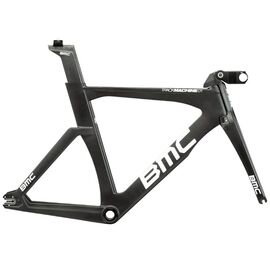 Рама трековая BMC TRACKMACHINE 01, Carbon/White/Carbon, TR01, Вариант УТ-00368121: Размер: L, Рост: 183 и более см, Цвет: Carbon/White/Carbon, изображение  - НаВелосипеде.рф