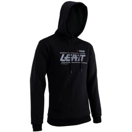 Толстовка Leatt Core Hoodie, Black, 2024, 5024400352, Вариант УТ-00367886: Размер: L, Цвет: Черный, изображение  - НаВелосипеде.рф