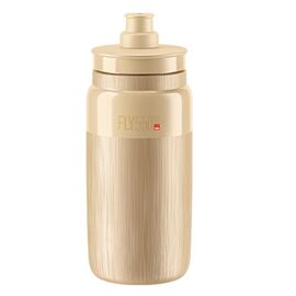 Фляга велосипедная Elite Fly TEX, 550 мл, бежевая, 1604892, изображение  - НаВелосипеде.рф