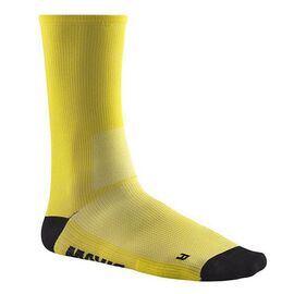 Носки MAVIC ESSENTIAL High, жёлтый, 2022, LC1103400/C11034, Вариант УТ-00368348: Размер: 35/38, Цвет: Жёлтый, изображение  - НаВелосипеде.рф