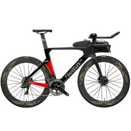 Велосипед шоссейный Wilier Turbine Crono Ultegra Di2 Disc 12 V Miche Revox, 28", черный/красный, 2023, 11111TULRB, изображение  - НаВелосипеде.рф