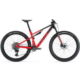 Велосипед двухподвесный MTB BMC Fourstroke 01 Two GX AXS Eagle, 1x12, 29", 2024, FS01Two, Вариант УТ-00368373: Размер: L, Рост: 170-180 см, Цвет: Carbon/Red/Red, изображение  - НаВелосипеде.рф