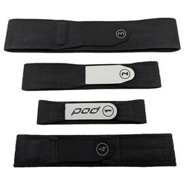 Стрепы наколенников POD KX 3.0 Strap Set, Black, 2025, KX36-BLK-BL-XL/2X, Вариант УТ-00368391: Размер: M/L, Цвет: Черный, изображение  - НаВелосипеде.рф