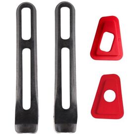 Комплект проставок Leatt 5.5 FlexLock Bar + Shims, Black, 2025, 3020002151, Вариант УТ-00368394: Размер: 10, Цвет: Черный, изображение  - НаВелосипеде.рф