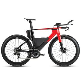 Велосипед шоссейный BMC Speedmachine 01 Disc Two Force AXS, 28'',  2x12, 2024, SM01 TWO, Вариант УТ-00368574: Размер: L, Рост: 170-180 см, Цвет: Red/Black/Red, изображение  - НаВелосипеде.рф