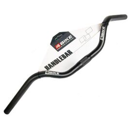 Руль велосипедный 4BIKE ARV-HB-14-61025S, W:610*44°, D:25.4 мм, алюминиевый, ARV000407, изображение  - НаВелосипеде.рф