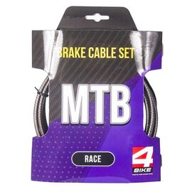 Комплект трос+рубашка тормоза 4BIKE MTB RACE RM-MB-K1-KB-XX, ARV000436, изображение  - НаВелосипеде.рф