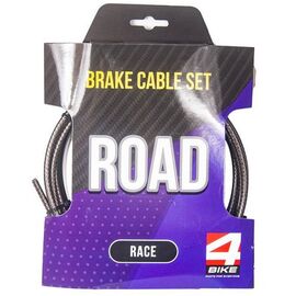 Комплект трос+рубашка тормоза 4BIKE ROAD RACE RM-RBS-K1-KB-XX, ARV000434, изображение  - НаВелосипеде.рф