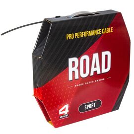 Оплетка троса переключения 4BIKE Road SPORT APM-RD-OC4-WS-XX, 4.5 мм, бухта 50 м, черный, ARV00043, изображение  - НаВелосипеде.рф