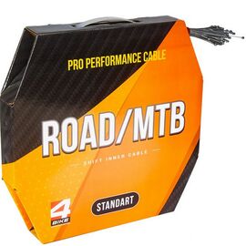 Трос переключения скоростей 4BIKE STANDART AM-UDS-IN-WS, 2100х1.1 мм, ARV000422, изображение  - НаВелосипеде.рф