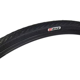 Покрышка велосипедная 4BIKE E621, 700C × 25C, черная, ARV000388, изображение  - НаВелосипеде.рф
