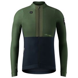 Майка GOBIK HYDER BLEND MEN FAIRWAY, длинный рукав, темно-зеленый/синий, 10-01-082-008, Вариант УТ-00369138: Размер: L, Цвет: Темно-зеленый/синий, изображение  - НаВелосипеде.рф