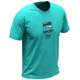 Велоджерси подростковая Leatt MTB All Mountain 2.0 Junior Jersey, Aqua, 2024, 5024140201, Вариант УТ-00369851: Размер: L, Цвет: Aqua, изображение  - НаВелосипеде.рф