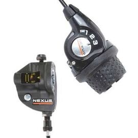 Шифтер велосипедный Shimano Nexus, 3S41E, revo, рубашка 1800мм ASL3S41E180LS, изображение  - НаВелосипеде.рф