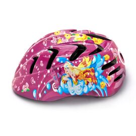 Велошлем детский Vinca Sport, "принцесса", розовый, VSH 7 pricess, Вариант УТ-00003921: Размер: S (48-52 см), изображение  - НаВелосипеде.рф