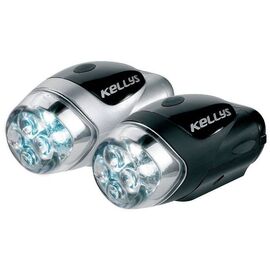 Фонарь диодный KELLYS KSL-903, передний, 2 режима, цвет: серебристый, Led head light KSL-903 silver (front), изображение  - НаВелосипеде.рф