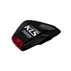 Фонарь диодный KELLYS CROOKER, задний, 2 красных диода, 2 режима, крепление на липучке, чёрный, Safety tail light CROOKE, изображение  - НаВелосипеде.рф