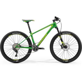 Горный велосипед Merida Big.Seven XT 2017, 6110666406, Вариант УТ-00037374: Рама: 19" (Рост: 180 - 185 cm), Цвет: зеленый , изображение  - НаВелосипеде.рф