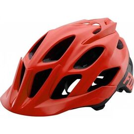 Велошлем Fox Flux Creo Helmet, красно-черный, 19118-055, Вариант УТ-00042944: Размер: L/XL ( 59-62 см) , изображение  - НаВелосипеде.рф