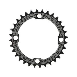 Звезда Race Face Narrow Wide, 104x36T, черный, RRSNNW104X36BLK, изображение  - НаВелосипеде.рф