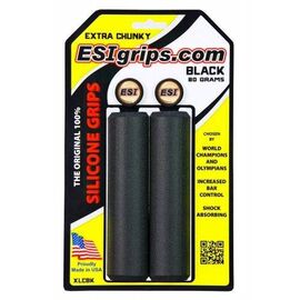Грипсы велосипедные ESI Extra Chunky, XL, 6.75", черный, 675XB, изображение  - НаВелосипеде.рф