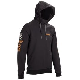 Велотолстовка Leatt MTB Gravity 3.0 Hoodie, Black, 2025, 5025010742, Вариант УТ-00371370: Размер: L, Цвет: Черный, изображение  - НаВелосипеде.рф