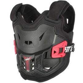 Защита панцирь детский Leatt Chest Protector 2.5 Kids, Black/Red, 2025, 5016100601, изображение  - НаВелосипеде.рф