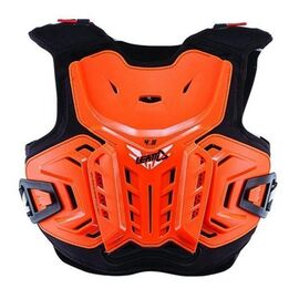 Защита панцирь подростковый Leatt Chest Protector 4.5 Junior, Orange/White, 2025, 5017120120, Вариант УТ-00371418: Размер: L/XL, Цвет: Orange/White, изображение  - НаВелосипеде.рф